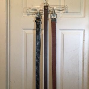 Ladies 3 Piece Belt Set Sz XXL